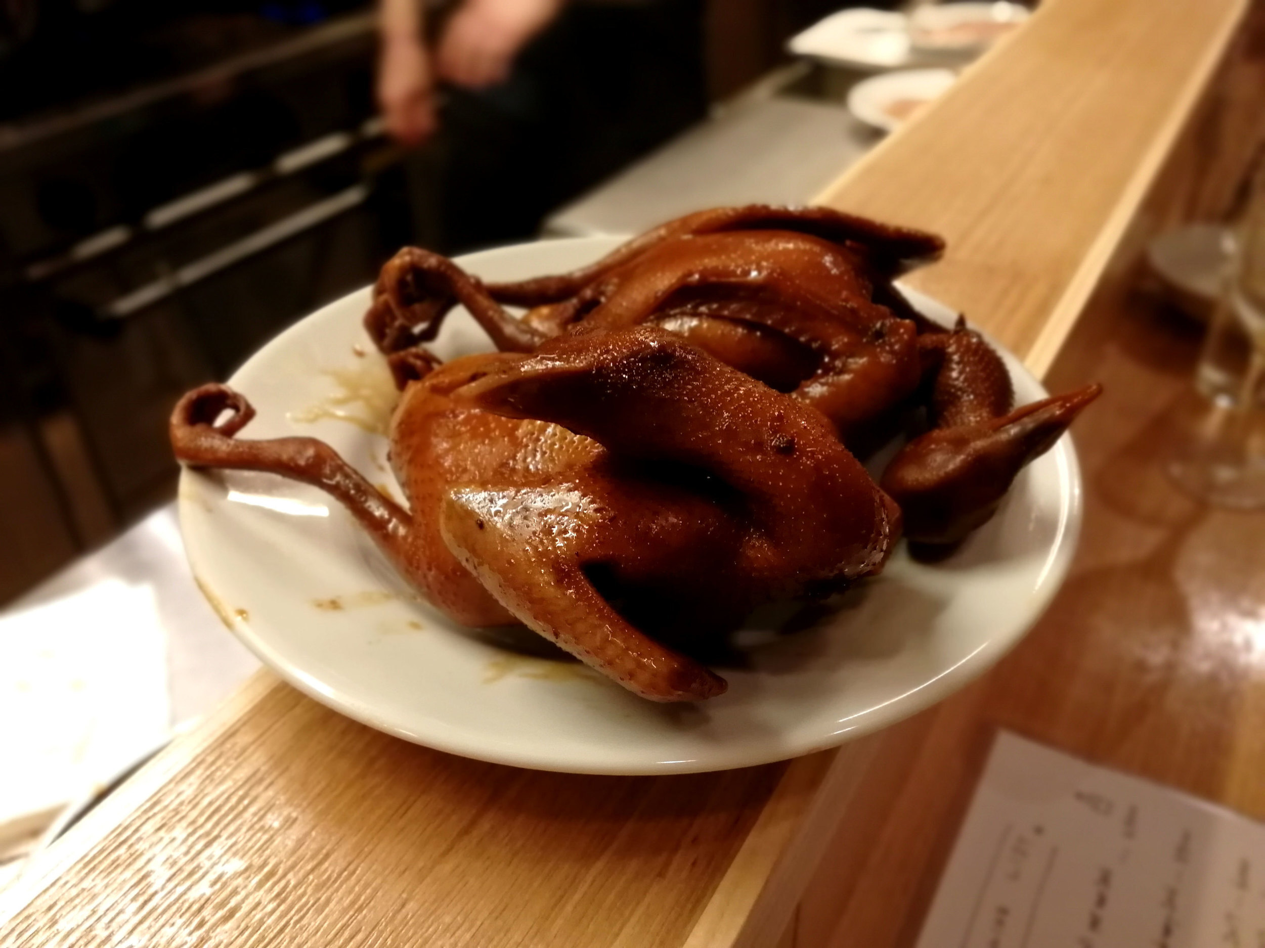 鳩の丸煮