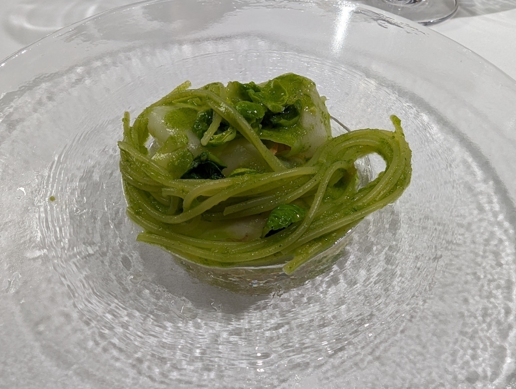 九十九里産ハマグリと春野菜のパスタ
