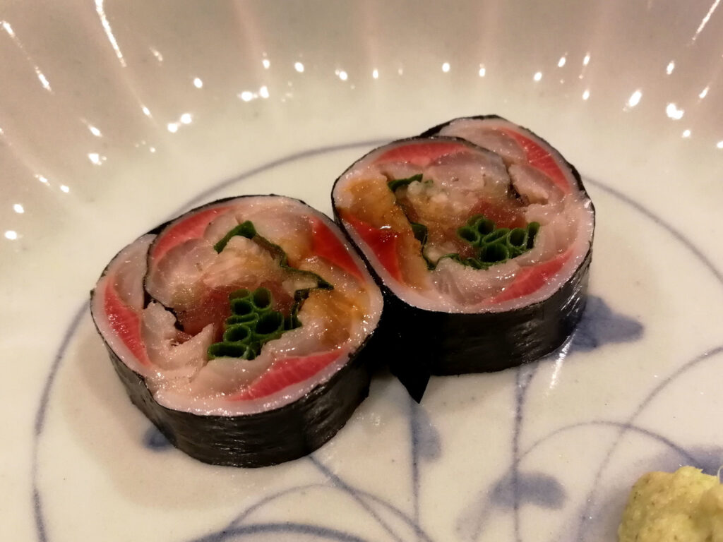 イワシの巻き寿司