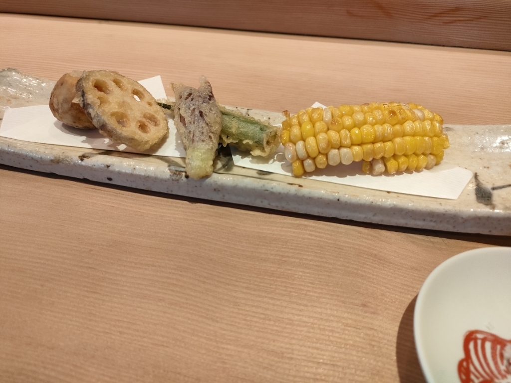 おぶねの春野菜の天ぷら