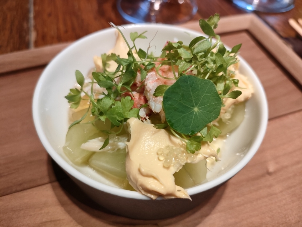 HAGIの毛蟹と豆乳