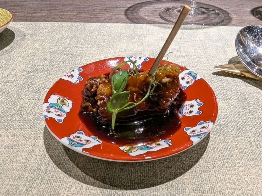 黒豚の酢豚