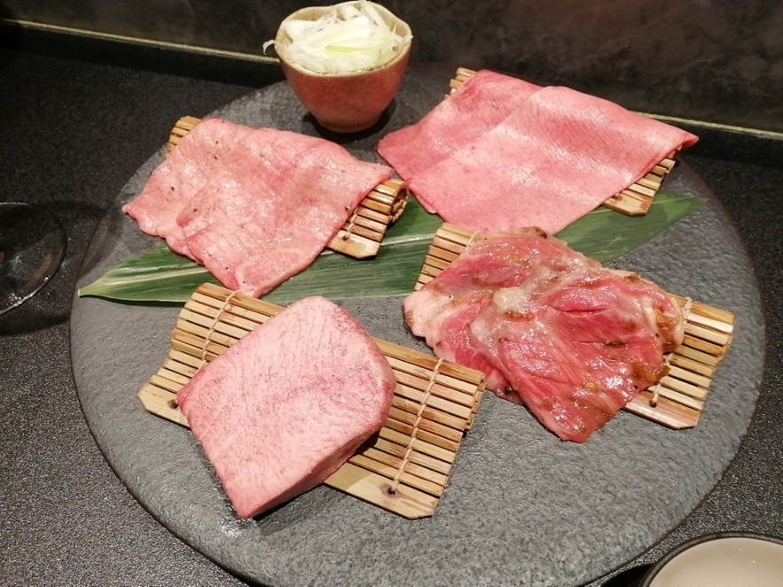 但馬牛タン4種