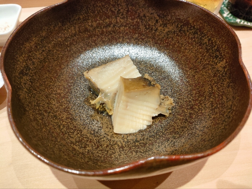 すし良月の煮鮑