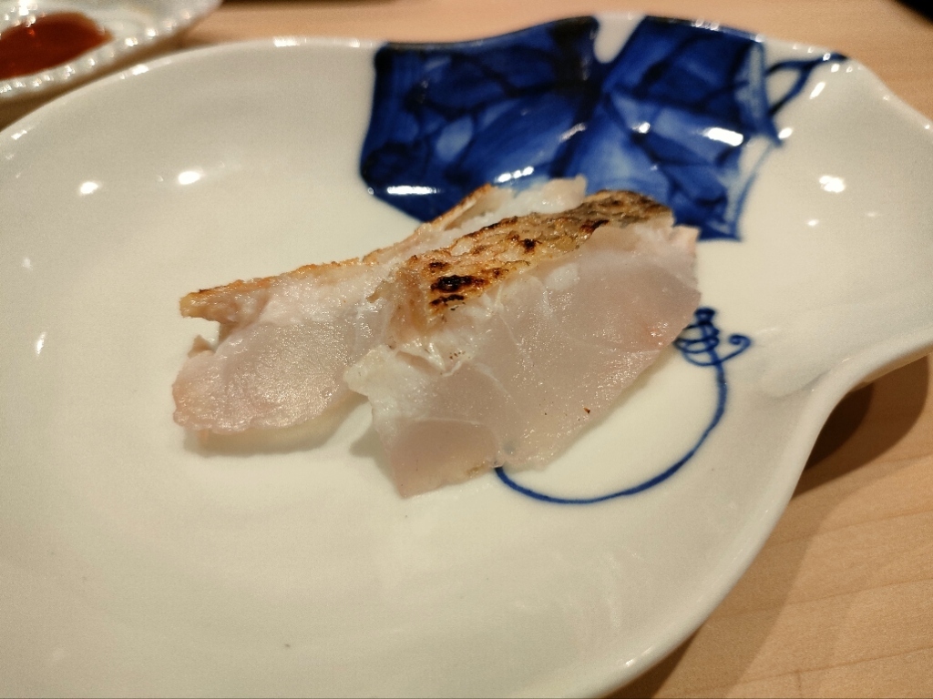すし良月の白甘鯛