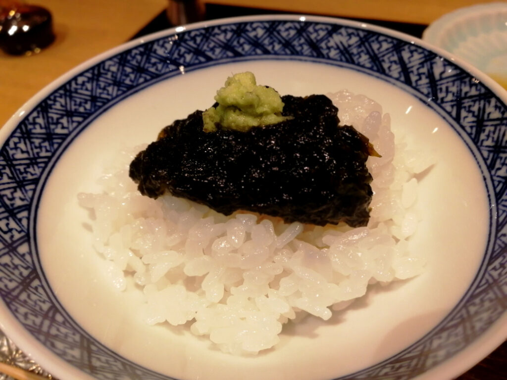生海苔佃煮ご飯